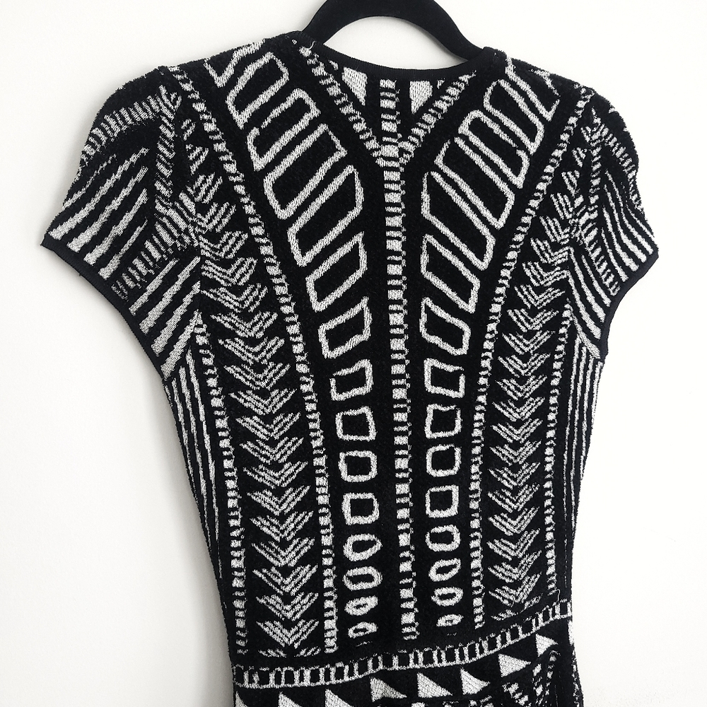 Torn By Ronny Kobo Vivienne Y2K Jacquard Knit Mini Dress - Picture 9 of 11